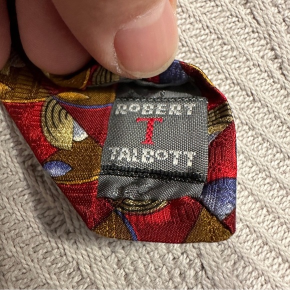 Robert Talbott Best of Class for Fareh, Inc., 100% silk necktie - Picture 4 of 7